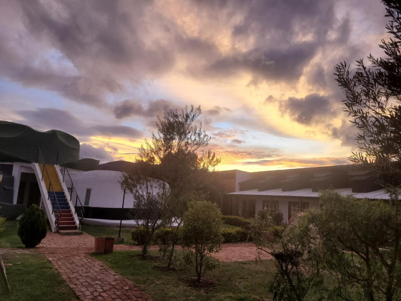 Hotel Entre Sombreros Villa de Leyva Exterior foto